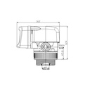 Automatic Filter valve model: WR - 4F - FLOW 1'' , 3 - 7T/H
