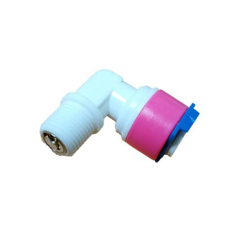 CHECK VALVE QF-020-L 1/8" thread male - 1/4" tube