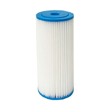 Pleated cartridge BIG BLUE 10'' 10 mic