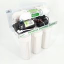 REVERSE OSMOSIS SYSTEM model: OPTIMUM 100G-H1812 PLASTIC TANK 3G MEMBRANE INSIDE