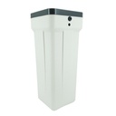 Brine tank with brine valve model E - 70L - GREY