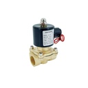 Solenoīda vārsts 220V 3/4'' parasti aizvērts Alumīnija spole