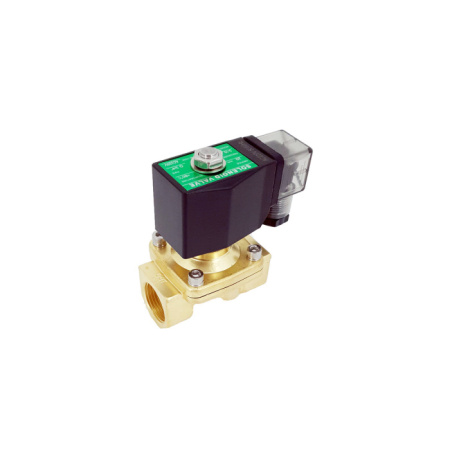 Solenoīda vārsts 220V 3/4'' parasti aizvērta Cooper spole