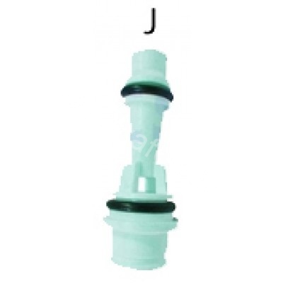 Injector Clack 18'' light blue