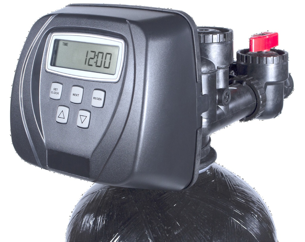 "Clack" control valve WS1.25 CI Regenerating - Meter (Softener KMnO)