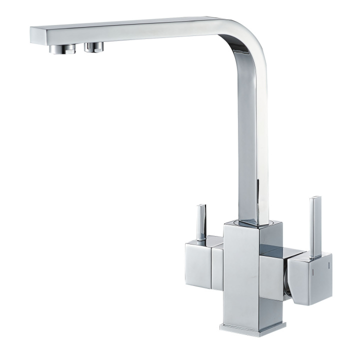 Kitchen Faucet mod. A-101-CHROME (HOT-COLD-RO)