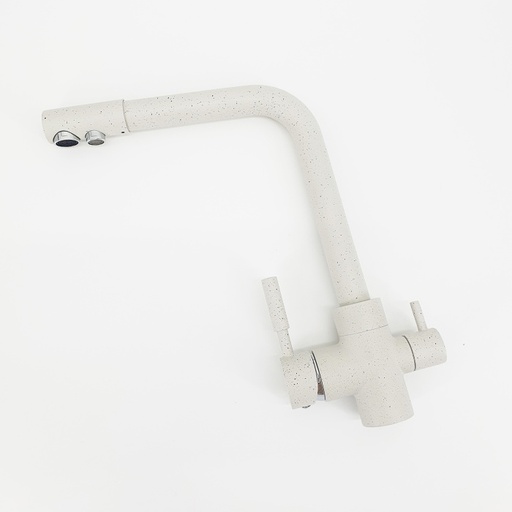 [6000000600] Kitchen Faucet mod.A-103-GREY STONE (HOT-COLD-RO)