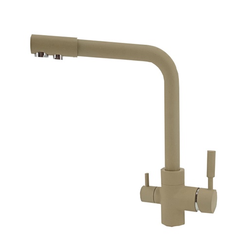 [6000000800] Kitchen Faucet mod. A-103-OAT STONE (HOT-COLD-RO)