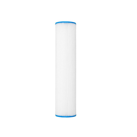 Pleated cartridge BIG BLUE 20'' 10 mic