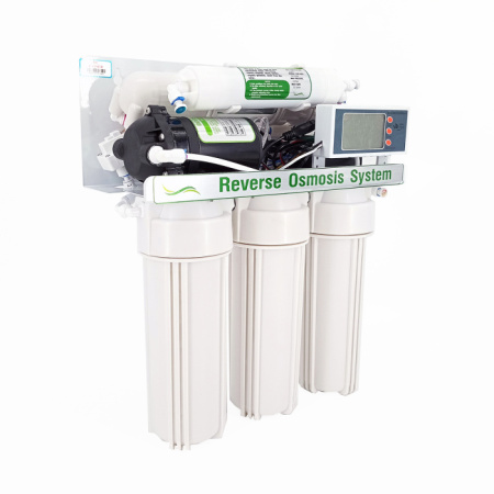 REVERSE OSMOSIS SYSTEM model: PREMIUM 100G-H1812 PLASTIC TANK 3G MEMBRANE INSIDE