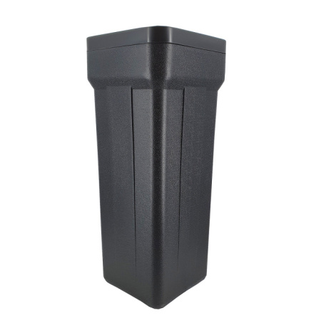 Brine tank with brine valve model E - 70L - BLACK