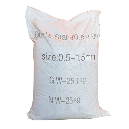 Quartz sand 0.5-2 mm BAG:25kg