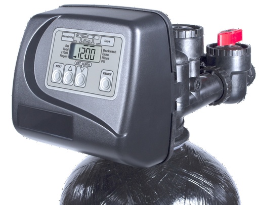 "Clack" control valve WS1.25 EI Regenerating - Meter (Softener KMnO)