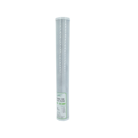 Block carbon cartridge SLIM 20" 5mic